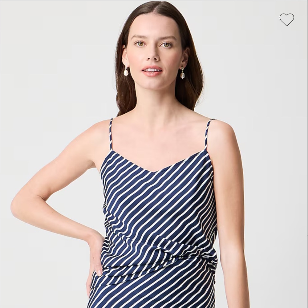 Shiny Striped Cami